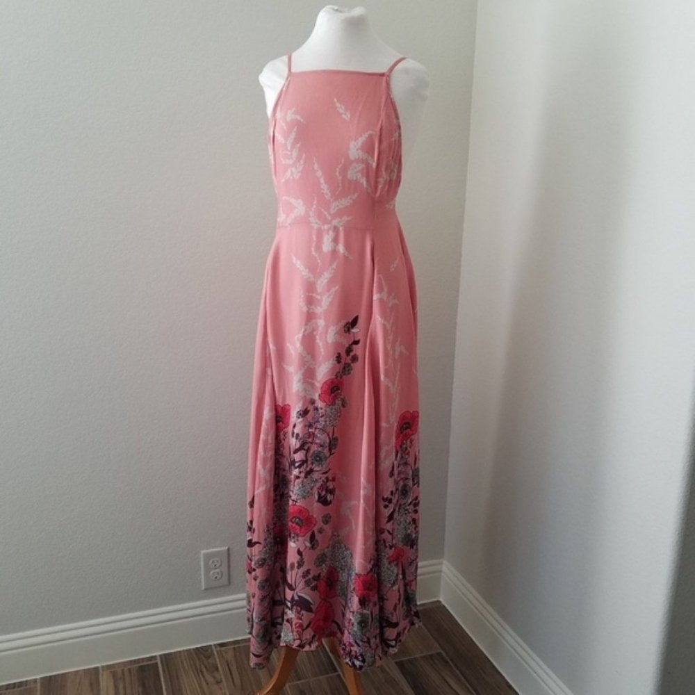 Intimately Free People Embrace It Floral Sleeveless Maxi Dress NWT Size Small